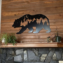 Black Metal Wall Art Decor - Contemporary Decorative Book Boxes for Living Room - black metal wall art - Hurbane Home
