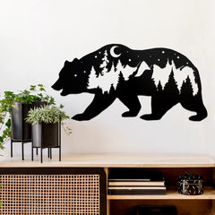 Black Metal Wall Art Decor - Contemporary Decorative Book Boxes for Living Room - black metal wall art - Hurbane Home