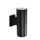 Black Outdoor Wall Lights - Sand Black Aluminum Outdoor Wall Sconce Porch Lamp - Hurbane Home