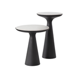 black round end table contemporary marble top and gold frame