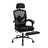 black adjustable ergonomic office chair