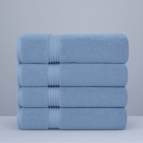 Premium Bath Towel Sets – 100% Egyptian Cotton, 550 GSM, 4 and 8-Piece Sets