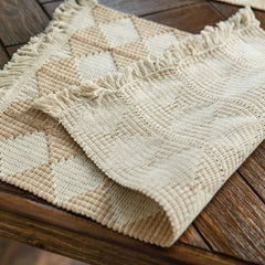 Bohemian Kitchen Runner - Macrame Table Decor for Chic Dining Aesthetics - Boho Table Runner - Hurbane Home