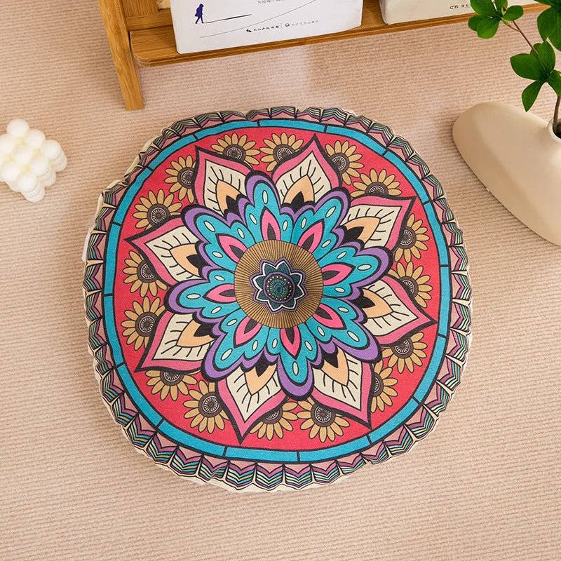 Boho Seat Cushions - Japanese Floor Cushions for Comfort & Style - Japanese Floor Cushions - Hurbane Home