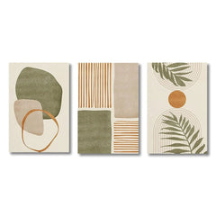 Boho Wall Art – Tropical Leaf Canvas Prints for Modern Interiors - Hurbane Home