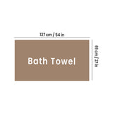 Premium Bath Towel Sets – 100% Egyptian Cotton, 550 GSM, 4 and 8-Piece Sets