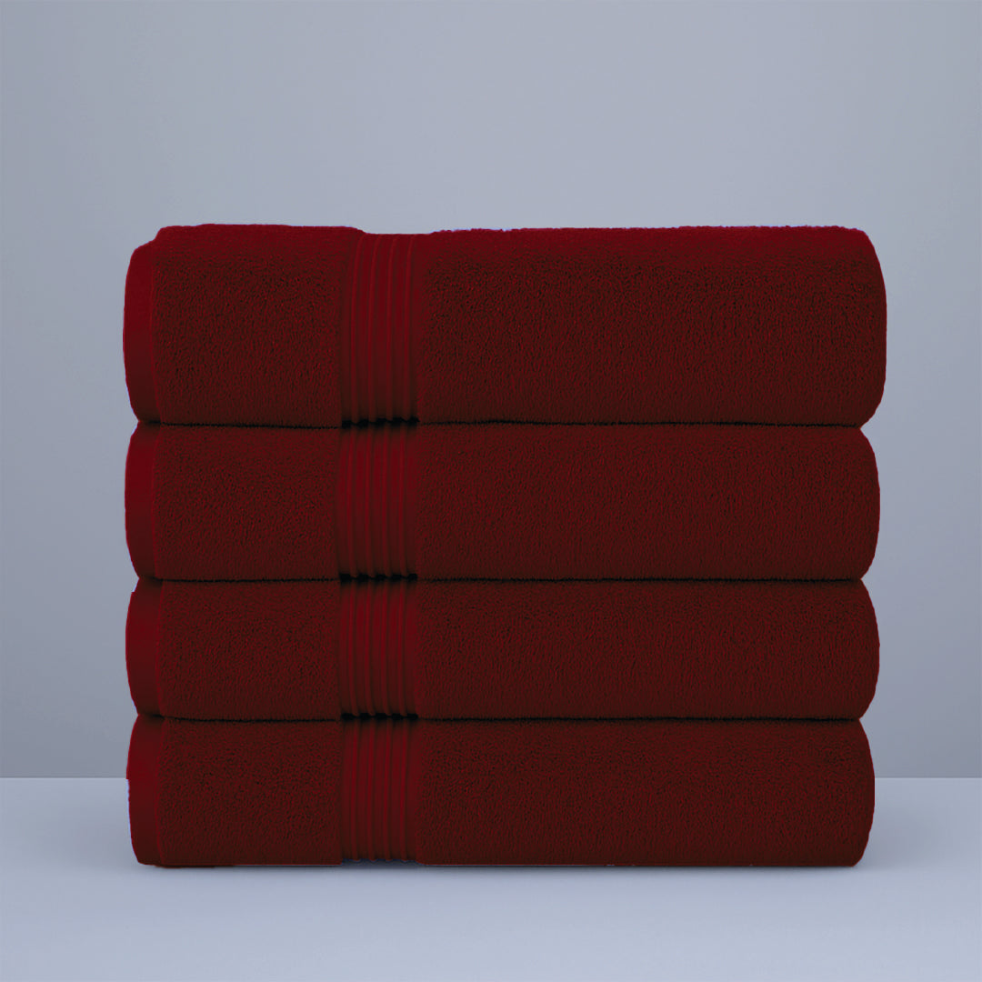 Premium Bath Towel Sets – 100% Egyptian Cotton, 550 GSM, 4 and 8-Piece Sets