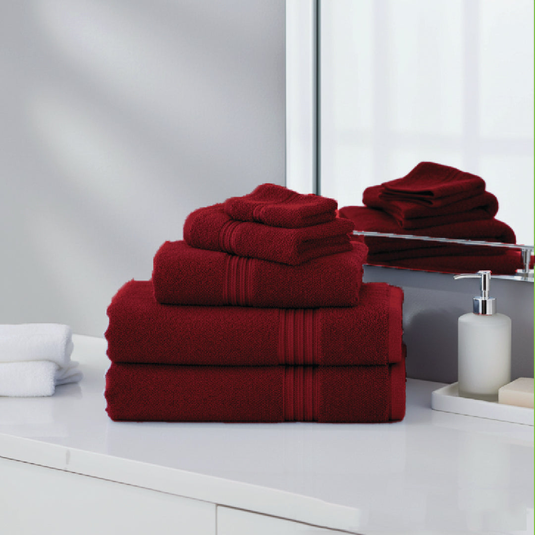 Premium Bath Towel Sets – 100% Egyptian Cotton, 550 GSM, 4 and 8-Piece Sets