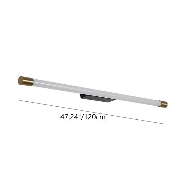 Modern Minimalist LED Wall Sconce Lamp Aluminum PC Thin Tube
