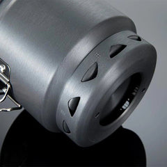 Camping Cookware Pot - Lightweight Backpacking Camp Stove for Outdoor Cooking Adventure - Backpacking Camp Stove - Hurbane Home