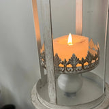 Candle Sconces Wall - Modern Metal Candle Holders for Unique Home Decor - Metal Candle Holders - Hurbane Home