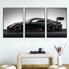 Car Wall Art – Vintage Industrial GT3RS Automotive Canvas Print - Hurbane Home