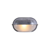 Cast aluminium bulkhead outdoor wall lamp alternative angle view 1