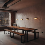 Cast aluminium bulkhead outdoor wall lamp alternative angle view 7