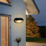 Cast aluminium bulkhead outdoor wall lamp colour option view 15