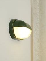 Cast aluminium bulkhead outdoor wall lamp colour option view 45
