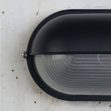 Cast aluminium bulkhead outdoor wall lamp colour option view 57