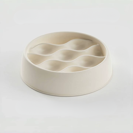 cat slow feeder plastic bowls