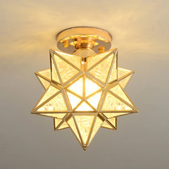 Ceiling light fixture dining room lifestyle setting