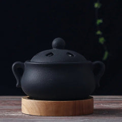 Ceramic Electric Incense Burner - Plug - in Aromatherapy Lamp for Home Decor - Hurbane Home