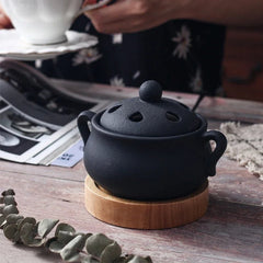 Ceramic Electric Incense Burner - Plug - in Aromatherapy Lamp for Home Decor - Hurbane Home