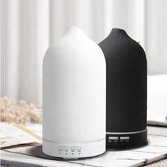 Ceramic Essential Oil Diffuser – Automatic Cool Mist Air Humidifier - Hurbane Home