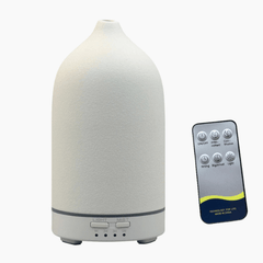 Ceramic Essential Oil Diffuser – Automatic Cool Mist Air Humidifier - Hurbane Home