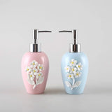Ceramic Hand Wash Dispenser - Stylish Pump Bottle for Liquid Soap - ceramic soap dispenser - Hurbane Home