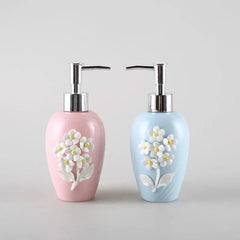 Ceramic Hand Wash Dispenser - Stylish Pump Bottle for Liquid Soap - ceramic soap dispenser - Hurbane Home