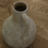 Ceramic Handmade Vase – Retro 8.1 - Inch Tabletop Decorative Flower Pot - Hurbane Home