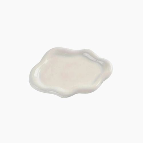 Ceramic Jewelry Tray – Cloud - Shaped Trinket Organizer for Rings and Accessories - Hurbane Home