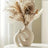 Ceramic Modern Vase – Nordic Hollow White Vase Set for Shelves - Hurbane Home
