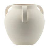 Ceramic Stoneware Vase with Textured Design for Elegant Home Décor - Textured Ceramic Vase - Hurbane Home