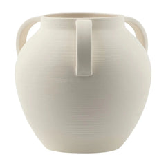 Ceramic Stoneware Vase with Textured Design for Elegant Home Décor - Textured Ceramic Vase - Hurbane Home