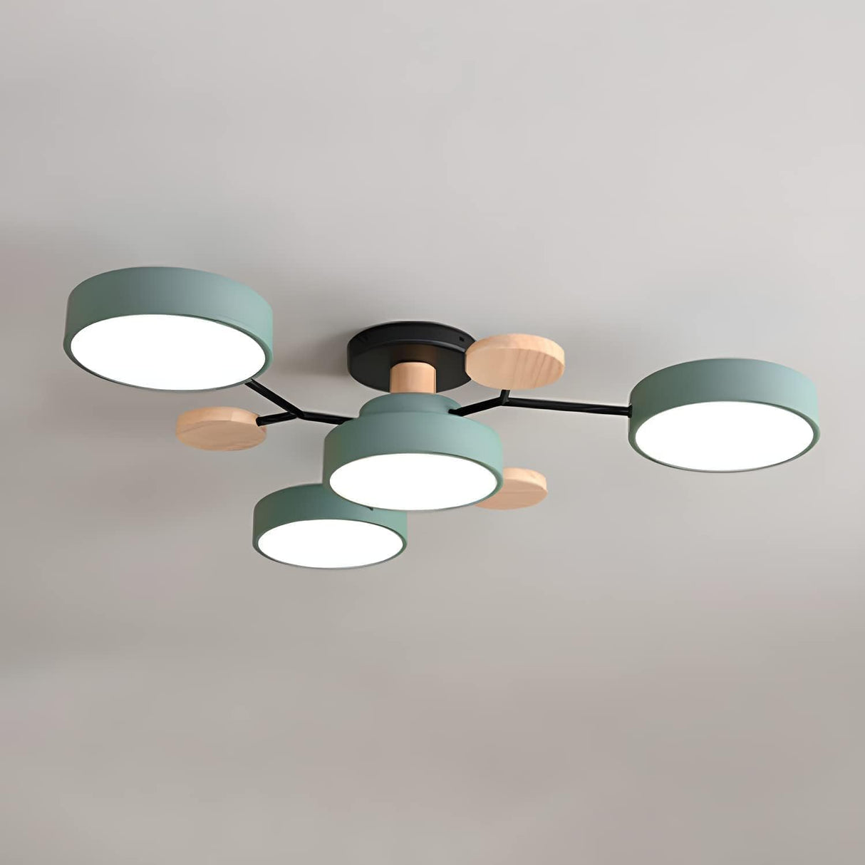 Lampsmodern-UK Circular LED Ceiling Light 33.5-37in Dia 5.5in