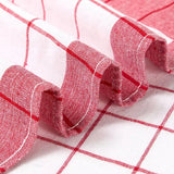 Checkered Kitchen Towels - 100% Cotton, Absorbent & Durable for Cooking - 100 Cotton Kitchen Towels - Hurbane Home