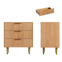Chest of Drawers Modern Wood Dresser - Stylish Storage for Bedrooms - Hurbane Home