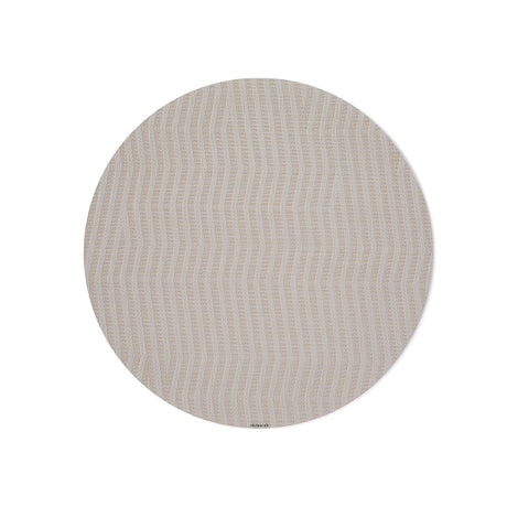Chilewich Dune Round Placemats Set of 4 Indoor Outdoor Durable