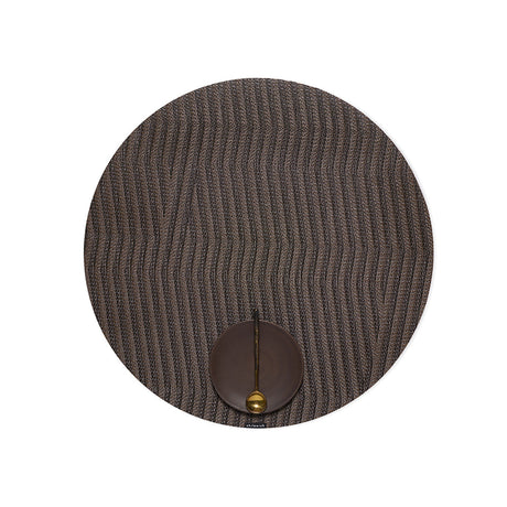 Chilewich Dune Round Placemats Set of 4 Indoor Outdoor Durable