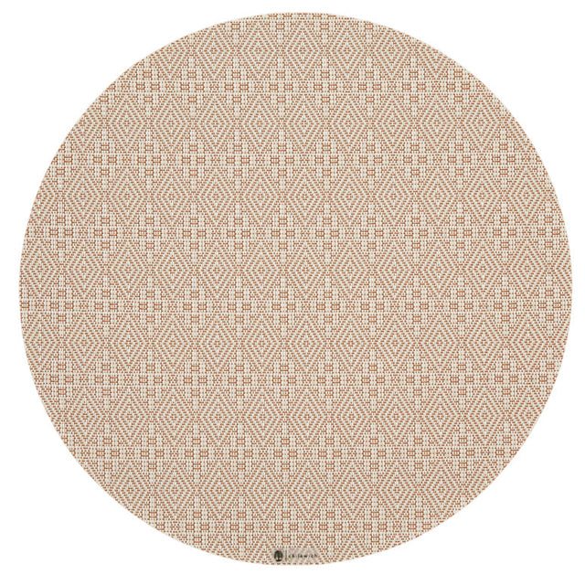 Martha Stewart Boxwood Round Placemats Set of Four, Reversible