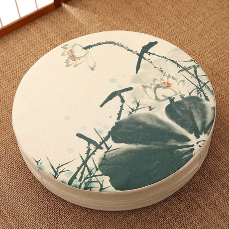 Chinese Floor Cushions - Comfortable Cotton Pads for Relaxed Seating - Japanese Floor Cushions - Hurbane Home