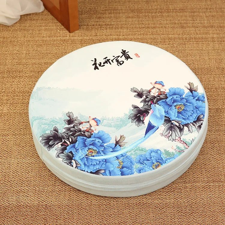 Chinese Floor Cushions - Comfortable Cotton Pads for Relaxed Seating - Japanese Floor Cushions - Hurbane Home