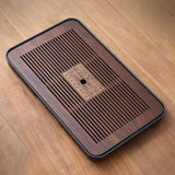 Chinese Tea Tray – Solid Wood Kung Fu Tea Serving Tray - Hurbane Home