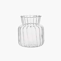 Clear Bud Vases – Nordic Transparent Glass Hydroponic Plant Bottle Decor - Hurbane Home