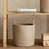 Clothes Basket Organizer - Woven Storage for Laundry and Closet Essentials - Wooven Storage Baskets - Hurbane Home