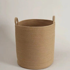 Clothes Basket Organizer - Woven Storage for Laundry and Closet Essentials - Wooven Storage Baskets - Hurbane Home