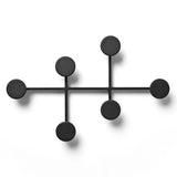 Coat hanger hooks with rounded minimalist design