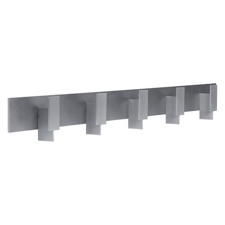 ferm LIVING Lager Coat Rack Powder-Coated Aluminum Wall-Mounted Hook Bar