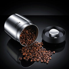 Coffee Bean Jar – Vacuum Sealed Coffee Canister for Fresh Airtight Storage - Hurbane Home