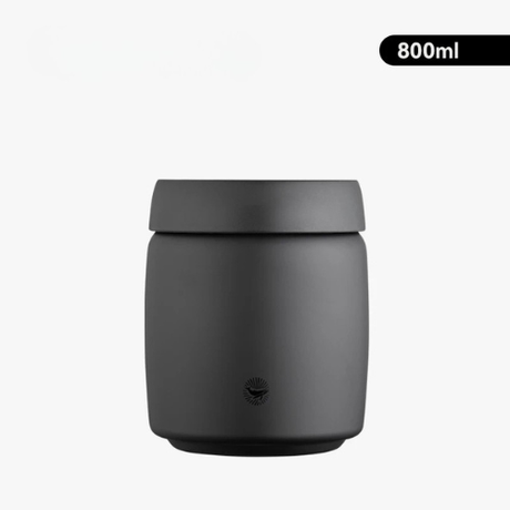 Coffee storage canister with built-in freshness tracker